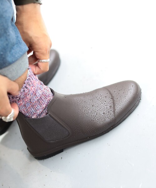 BEAMS JAPAN（ビームス　ジャパン）の「WOODVALLEY / 別注 レインブーツ MEN（レインシューズ・メンズ・ブラック/ブラウン・25.0cm/26.0cm/28.0cm/27.0cm）」の17枚目の写真