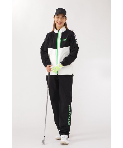 【new balance golf】レインウェア セットアップ 定価31900円 透湿防水 防風 セットアップ レインウェア (WOMENS) | new