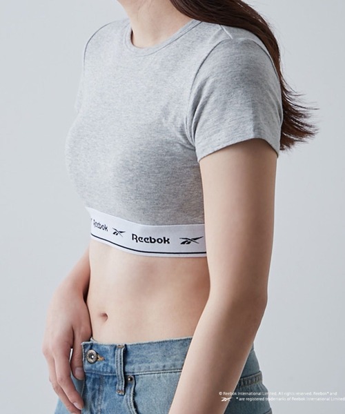 Reebok（リーボック）の「【WEB限定】【Reebok/リーボック】別注カップ付Tシャツ（Tシャツ/カットソー・レディース・ブラック/グレー・MEDIUM）」の18枚目の写真
