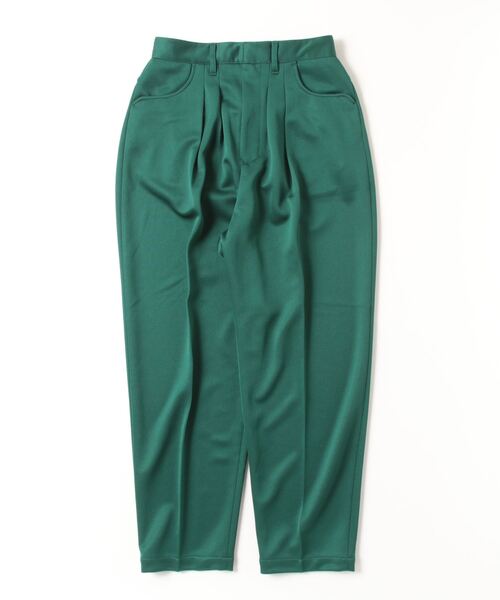 fridge(フリッジ)の「【FARAH】ファーラー Two Tuck Wide Tapered Pants(スラックス・メンズ・グリーン・28inch/27inch)」の1枚目の写真
