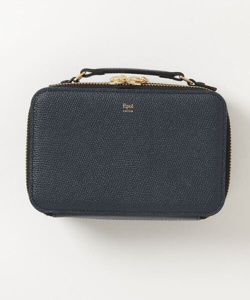 Epoi(エポイ)の「ザッカ スクエアポーチM(ポーチ・レディース・ベージュ/オレンジ/ピンク系その他/ブルー/ネイビー・FREE)」の3枚目の写真
