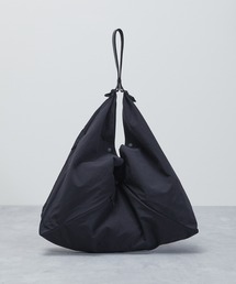 SLOW（スロウ）の「SLOW スロウ / span nylon -wrap bag S スパンナイロン×レザーあずま袋 トートバッグ / 586S112K（トートバッグ）」