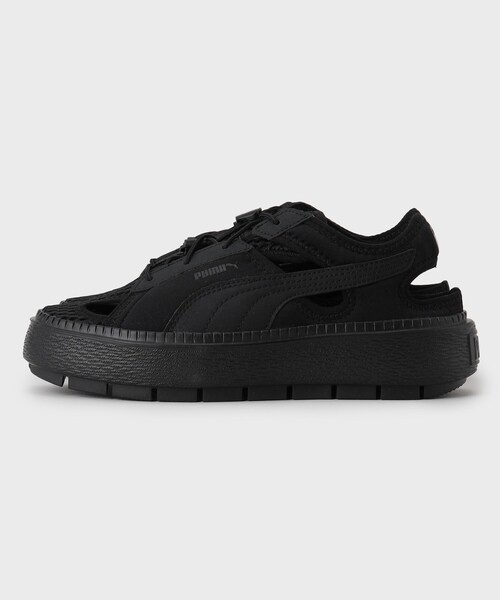 GALLEST（ギャレスト）の「◆【PUMA】プラットフォームサンダル（サンダル・レディース・ブラック/アイボリー/ライトベージュ・40/30）」の6枚目の写真