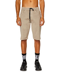 DIESEL 黒 プリーツショートパンツ デニム DIESEL ディーゼル デニム ハーフパンツ メンズ ブラック A06430