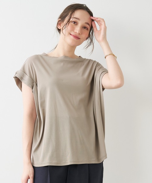 MICA&DEAL（マイカ＆ディール）の「ランダムタックショルダープルオーバー（Tシャツ/カットソー・レディース・ベージュ/ホワイト/ブラック・FREE）」の19枚目の写真