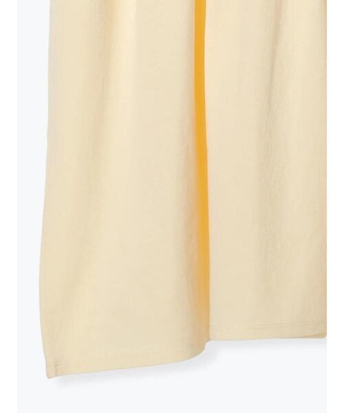 Samansa Mos2（サマンサ モスモス）の「【抗菌防臭】ブラウスみたいなフリルカットTシャツ（Tシャツ/カットソー・レディース・ブルー/キナリ/マスタード/ブラック・F）」の10枚目の写真