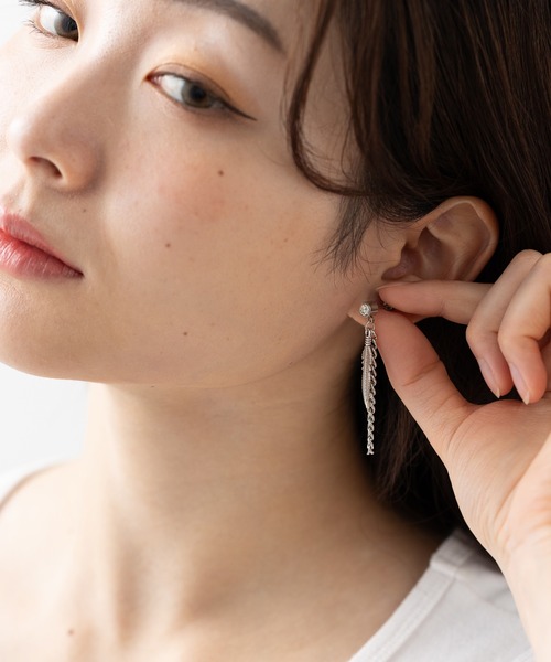 Sibilia Memphis Earrings SMオシャレなハンドクラフトピアス セール】ステンレスピアス 韓国製（ピアス（両耳用））｜ABBEY