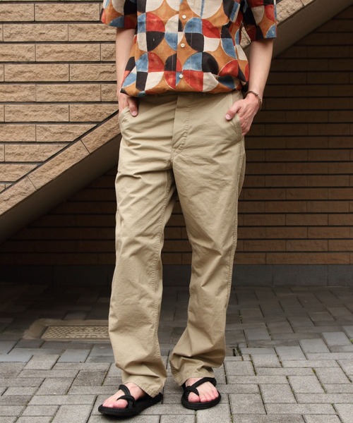 【セール】orSlow/オアスロウ 別注 リップストップ フレンチワーク FRENCH WORK RIP STOP（メンズ）（その他パンツ）｜orSlow（オアスロウ）その他パンツ
