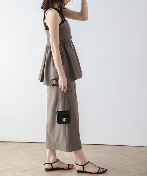 AMELY(エミリー)の「キャミ/スカートセットアップ(セットアップ・レディース・ブラック/ベージュ/ブラウン・M/L)」の22枚目の写真
