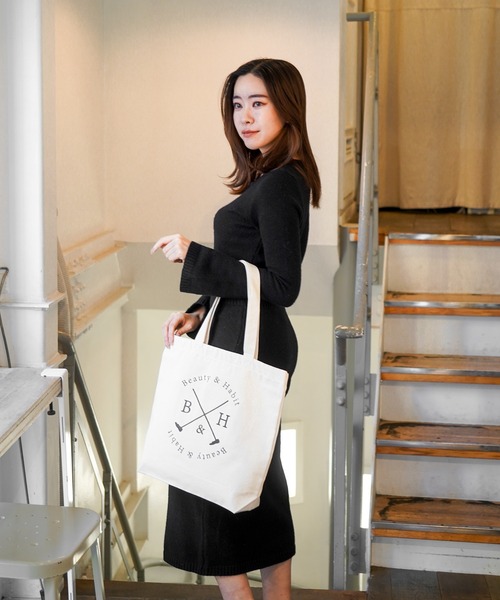Amazon.co.jp: buddix Logo Big Tote BAG トートバッグ