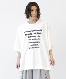 ビッグシルエット レターリングT 半袖