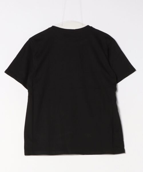 Jayro(ジャイロ)の「パール使いワンポイントロゴプリントTシャツ(Tシャツ/カットソー・レディース・ホワイト/ブラック/ベージュ・FREE)」の11枚目の写真
