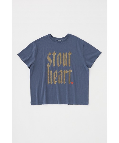 MOUSSY（マウジー）の「GLITTER DAMAGE Tシャツ（Tシャツ/カットソー・レディース・ホワイト/ブラウン/ネイビー・FREE）」の3枚目の写真