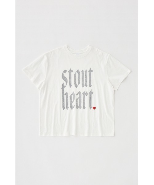 MOUSSY（マウジー）の「GLITTER DAMAGE Tシャツ（Tシャツ/カットソー・レディース・ホワイト/ブラウン/ネイビー・FREE）」の18枚目の写真