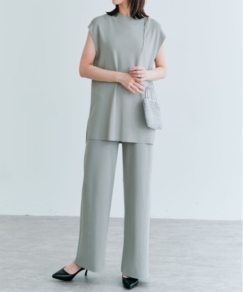 kirakiraShop(キラキラショップ)の「ストレッチ ストレート パンツ(その他パンツ・レディース・グレー/ミント/モカ/ブラック/ライトベージュ・M/L)」の17枚目の写真