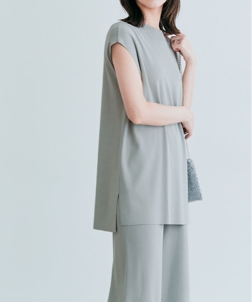 kirakiraShop(キラキラショップ)の「ストレッチ ストレート パンツ(その他パンツ・レディース・グレー/ミント/モカ/ブラック/ライトベージュ・M/L)」の15枚目の写真