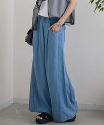 SUGAR ROSE | SUGAR ROSE テンセルデニムワイドパンツ(デニムパンツ)
