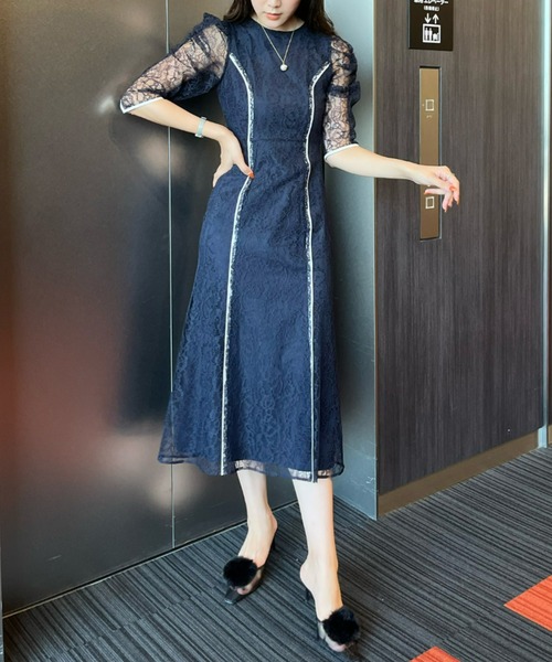 セール/ブランド古着】7分袖ワンピース（ワンピース）｜eimy istoire  