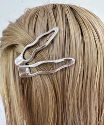 poiregnee（ポワニェ）の「［select］ニュアンスヘアクリップ 2個セット（ヘアピン・レディース）」