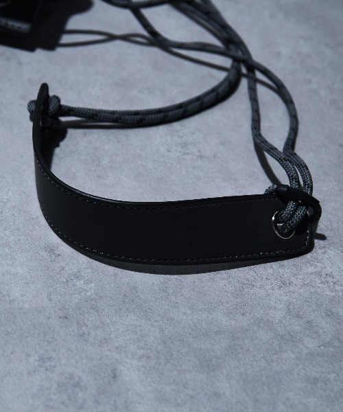 MAISON CLUB（メゾンクラブ）の「【MAISON CLUB】SPECIAL new drawstring bag　ドローストリングバッグ　巾着ショルダー（ショルダーバッグ・メンズ・ブラック系1/ブラック系その他2/グレー・FREE）」の6枚目の写真