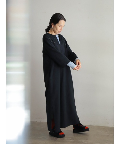 FIL DE FER（フィルデフェール）の「硫化ミストブリーチ　ビッグTEE（Tシャツ/カットソー・レディース・グレー/サックスブルー/ベージュ・FREE）」の15枚目の写真