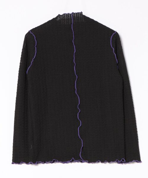 チチカカ（チチカカ）の「プクプクレースボトルネックＴシャツ（Tシャツ/カットソー・レディース・オフホワイト/ブラック/ライトグリーン・FREE）」の20枚目の写真