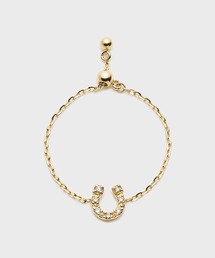 NOJESS | 【Tiny Motif】K10ダイヤモンドシューチェーンリング(0.02ct)(リング)