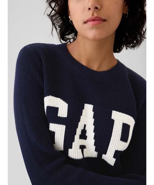 GAP(ギャップ)の「GAPロゴ インターシャセーター(ニット/セーター・レディース・ピンク/ベージュ/ネイビー・XXS/S/M/XS/L/XL)」の13枚目の写真