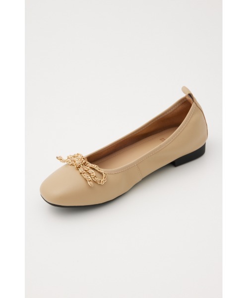 STACCATO(スタッカート)の「ベルーゼバレエシューズ(バレエシューズ・レディース・ホワイト/ベージュ/ブラック・23cm/23.5cm/24cm/24.5cm/22.5cm)」の5枚目の写真
