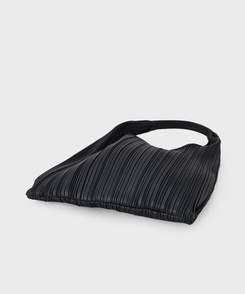 GALLEST(ギャレスト)の「◆ワンハンドルプリーツトート(トートバッグ・レディース・ブラック/シルバー・00)」の7枚目の写真