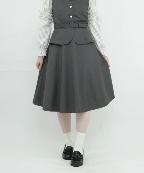mamisama39様 ENFOLD ジャンパースカート グレー レイヤード ENFOLD