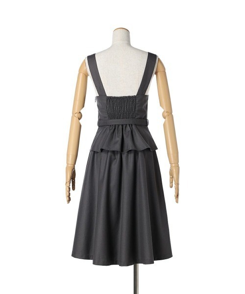 F i.n.t（フィント）の「ビスチェレイヤード風ジャンパースカート/fint（ジャンパースカート・レディース・グレー/ネイビー・FREE）」の19枚目の写真