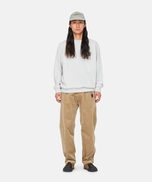 Gramicci ベージュ コーデュロイ カジュアルパンツ S GRAMICCI (グラミチ) CORDUROY TUCK TAPERED PANTS