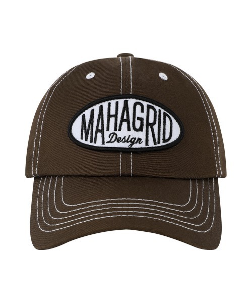 [ MAHAGRID]★韓国大人気★WASHED L LOGO BALL CAP WASHED METAL LOGO BALL CAP BLACK] - MAHAGRID