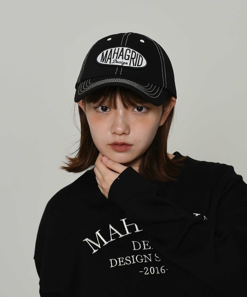 MAHAGRID キャップ mahagrid/マハグリッド』 OVAL LOGO CAP/オーバルロゴキャップ