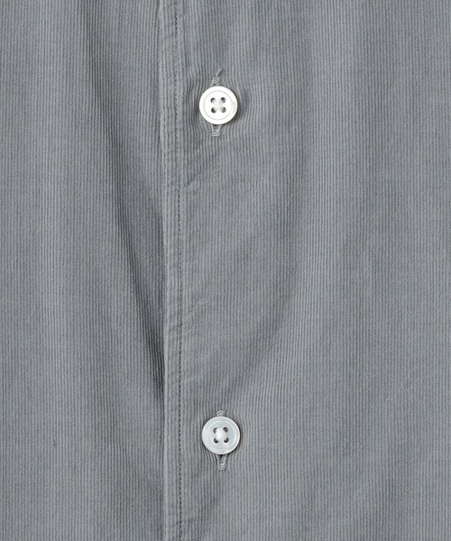 UNITED ARROWS（ユナイテッドアローズ）の「ALBINI/コーデュロイ ワンピースカラー シャツ（シャツ/ブラウス・メンズ・イエロー/ベージュ/ネイビー/ライトグレー・S/L/M/XL）」の5枚目の写真