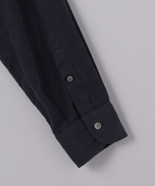 UNITED ARROWS（ユナイテッドアローズ）の「ALBINI/コーデュロイ ワンピースカラー シャツ（シャツ/ブラウス・メンズ・イエロー/ベージュ/ネイビー/ライトグレー・S/L/M/XL）」の18枚目の写真