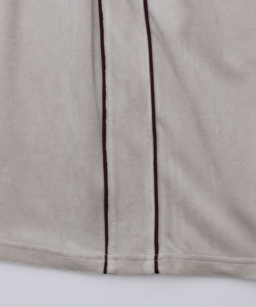 CONVERSE（コンバース）の「【CONVERSE/コンバース】 CVCベロアパイピングラインスカート（スカート・レディース・ネイビー/ブラウン/グレイッシュベージュ・M/L）」の16枚目の写真