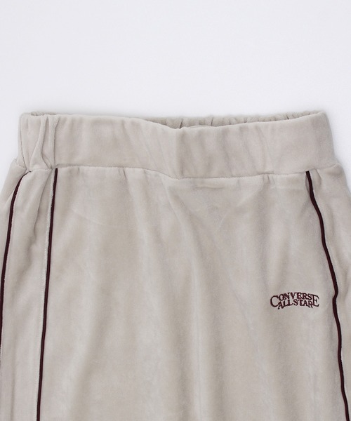 CONVERSE（コンバース）の「【CONVERSE/コンバース】 CVCベロアパイピングラインスカート（スカート・レディース・ネイビー/ブラウン/グレイッシュベージュ・M/L）」の17枚目の写真