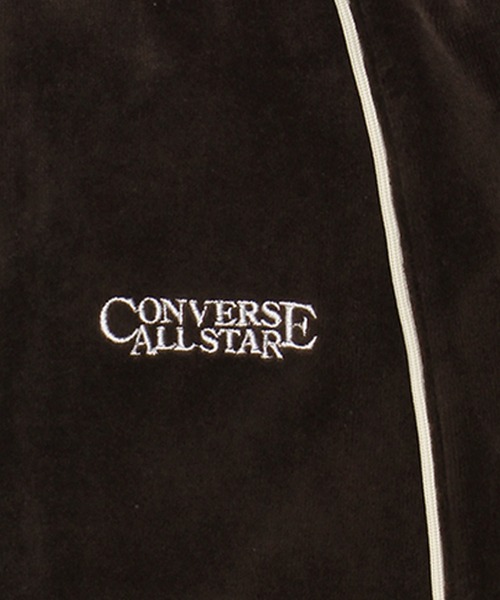 CONVERSE（コンバース）の「【CONVERSE/コンバース】 CVCベロアパイピングラインスカート（スカート・レディース・ネイビー/ブラウン/グレイッシュベージュ・M/L）」の4枚目の写真