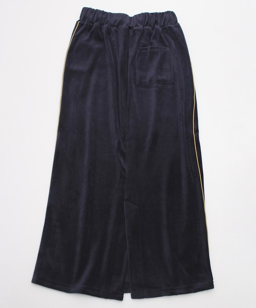 CONVERSE（コンバース）の「【CONVERSE/コンバース】 CVCベロアパイピングラインスカート（スカート・レディース・ネイビー/ブラウン/グレイッシュベージュ・M/L）」の8枚目の写真