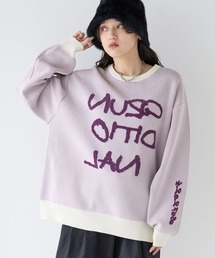 RAGEBLUE | レターロゴルーズニット(ニット/セーター)