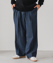 EDIFICE | 2WAYストレッチ ウールミックス ウルトラワイドイージーパンツ(スラックス)