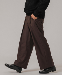 EDIFICE | 2WAYストレッチ ウールミックス ウルトラワイドイージーパンツ(スラックス)