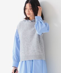 B:MING by BEAMS（ビーミングバイビームス）の「フーディ ニットベスト（ベスト）」