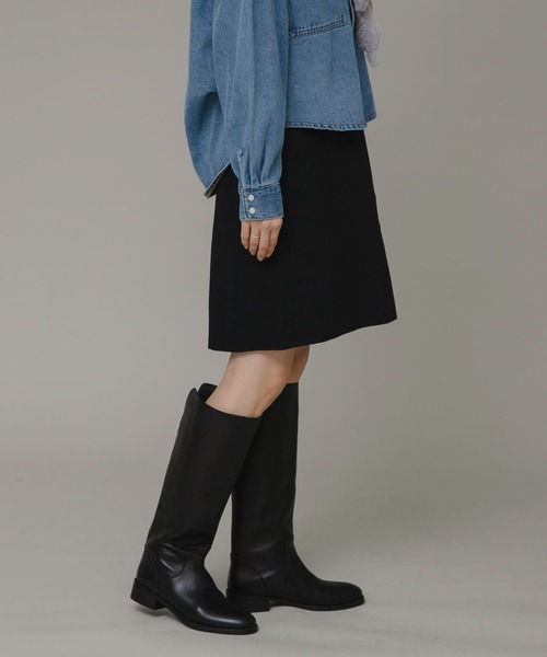 URBAN RESEARCH Sonny Label(アーバンリサーチサニーレーベル)の「インバーテッドプリーツハーフチノパンツ(その他パンツ・レディース・ベージュ/ネイビー・38/36)」の13枚目の写真