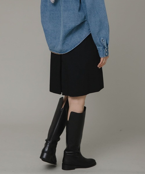 URBAN RESEARCH Sonny Label(アーバンリサーチサニーレーベル)の「インバーテッドプリーツハーフチノパンツ(その他パンツ・レディース・ベージュ/ネイビー・38/36)」の14枚目の写真