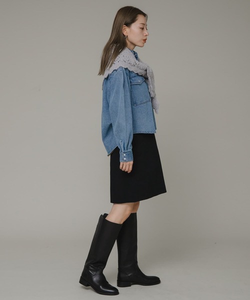 URBAN RESEARCH Sonny Label(アーバンリサーチサニーレーベル)の「インバーテッドプリーツハーフチノパンツ(その他パンツ・レディース・ベージュ/ネイビー・38/36)」の18枚目の写真