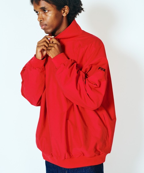 PENNEYS（ぺニーズ）の「PENNEY'S / ペニーズ THE FOX 1/4 ZIP GOLF JACKET フォックス ハーフジップ ゴルフジャケット（ブルゾン・メンズ・ネイビー/ブラック/グレー/レッド・SMALL/MEDIUM/LARGE）」の15枚目の写真