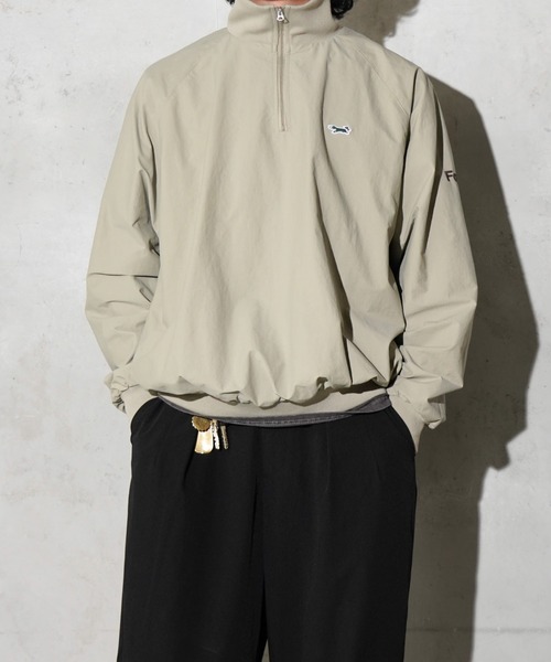 PENNEYS（ぺニーズ）の「PENNEY'S / ペニーズ THE FOX 1/4 ZIP GOLF JACKET フォックス ハーフジップ ゴルフジャケット（ブルゾン・メンズ・ネイビー/ブラック/グレー/レッド・SMALL/MEDIUM/LARGE）」の20枚目の写真